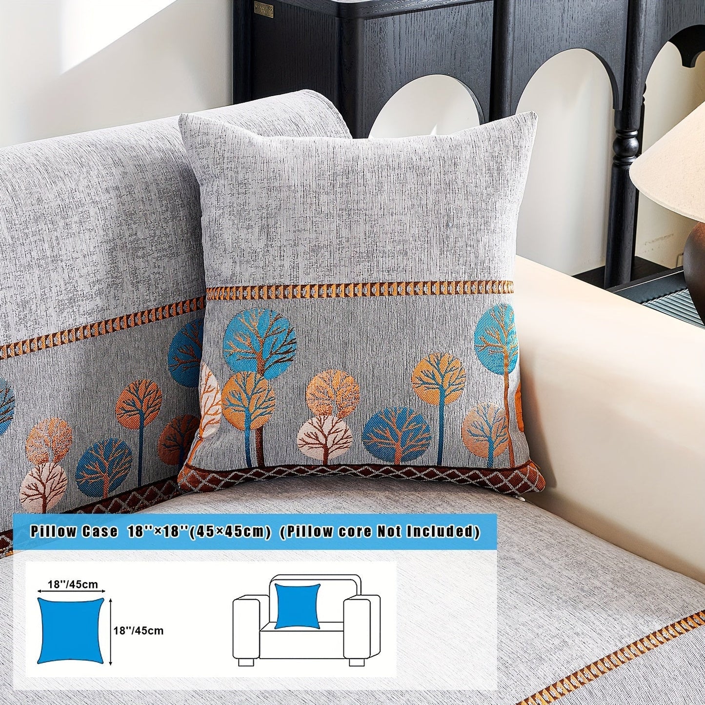 Bohemian Style Chenille Sofa Abdeckung