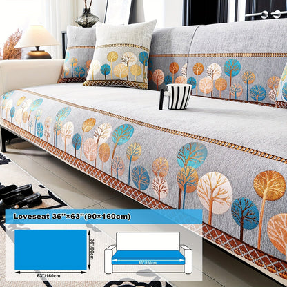 Bohemian Style Chenille Sofa Abdeckung