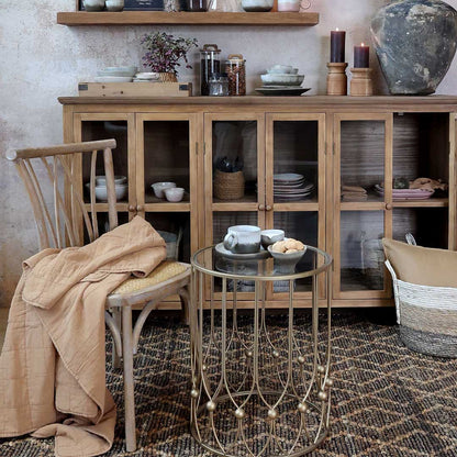 Chic Antique - Vintage Quilt Steppdecke Honig 130x180 cm