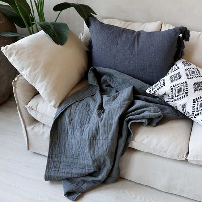 Chic Antique - Vintage Quilt Steppdecke Mitternacht 130x180 cm