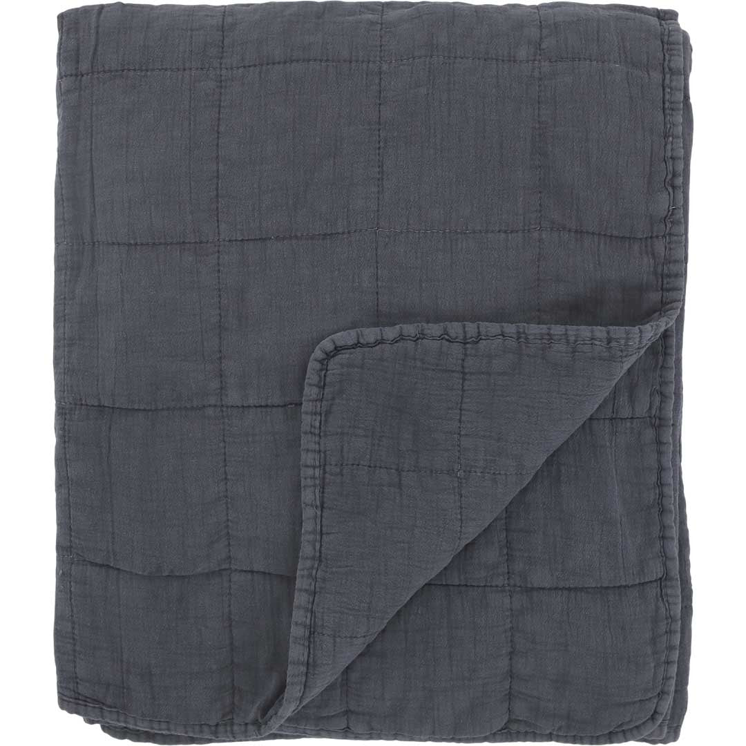 Chic Antique - Vintage Quilt Steppdecke Mitternacht 130x180 cm