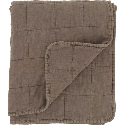 Chic Antique - Vintage Quilt Steppdecke Walnuss 130x180 cm