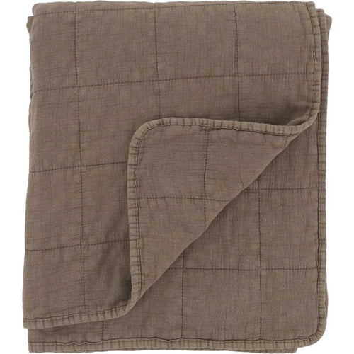 Chic Antique - Vintage Quilt Steppdecke Walnuss 130x180 cm