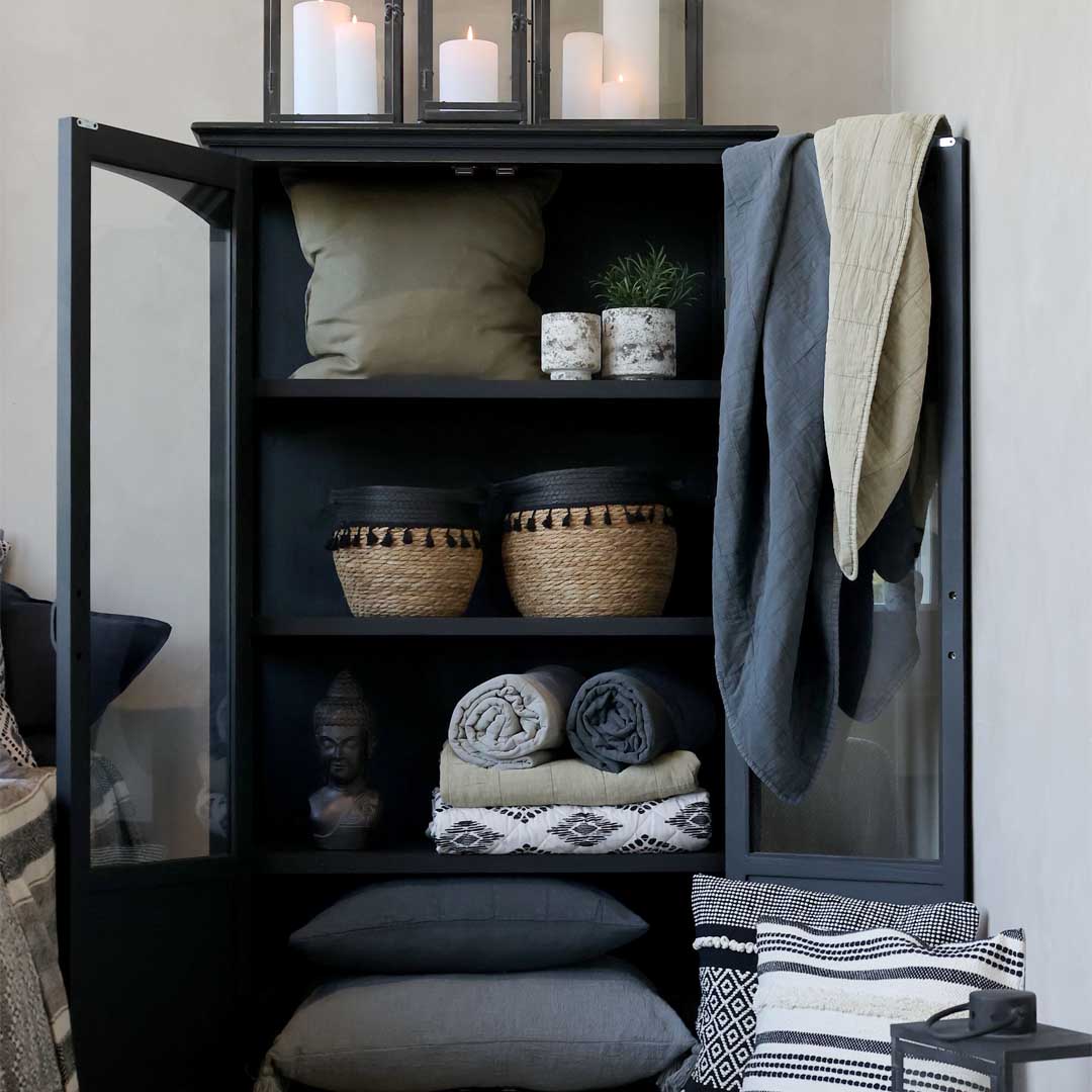 Chic Antique - Vintage Quilt Steppdecke Eukalyptus 130x180 cm