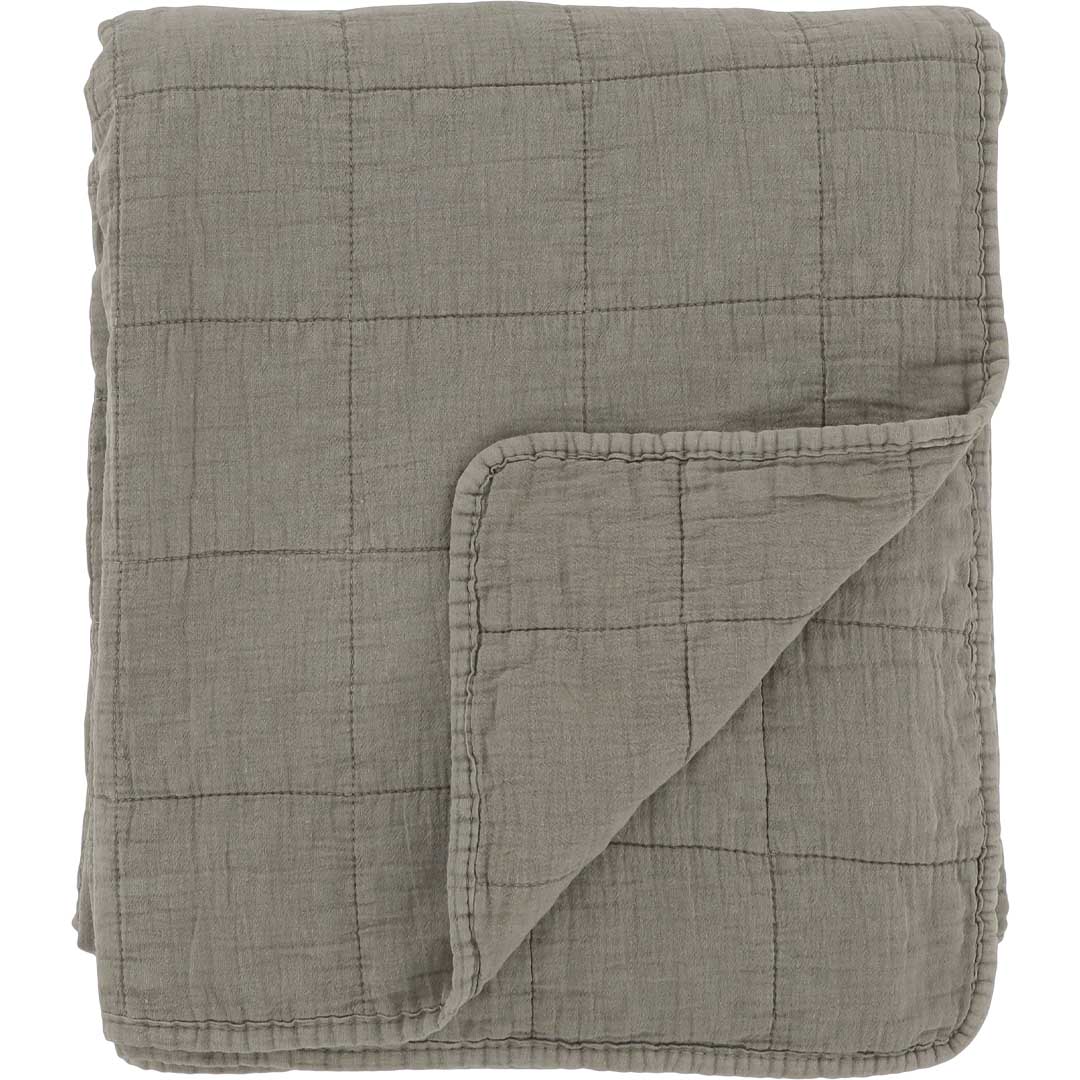 Chic Antique - Vintage Quilt Steppdecke Eukalyptus 130x180 cm