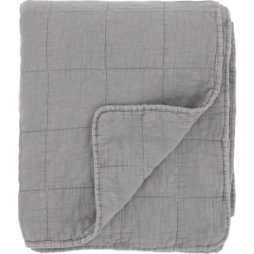 Chic Antique - Vintage Quilt Steppdecke Französisch Grau 130x180 cm