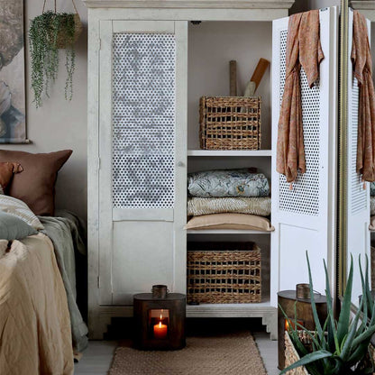 Chic Antique - Quilt mit tropischem Blattmuster 130x180 cm