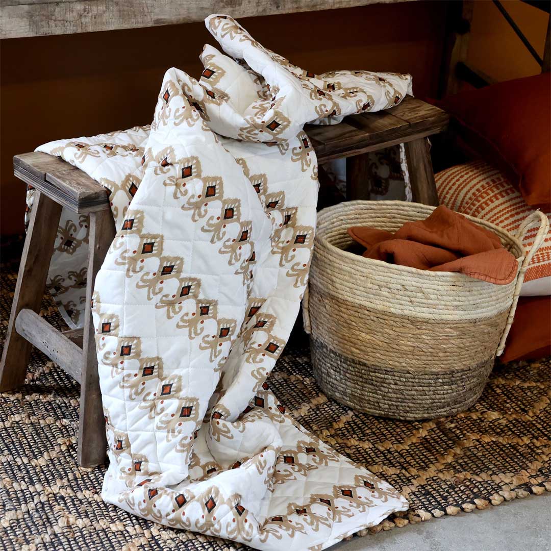 Chic Antique - Quilt mit Paisleymusterr 130x180 cm