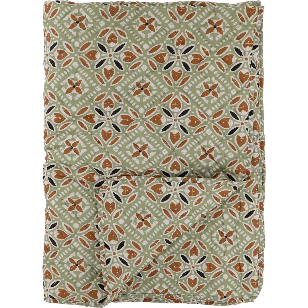 Chic Antique -  Quilt mit Batikmuster 130x180 cm