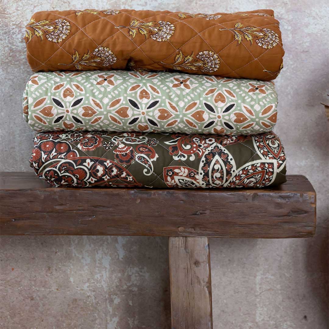 Chic Antique - Quilt mit Paisleymuster 130x180 cm