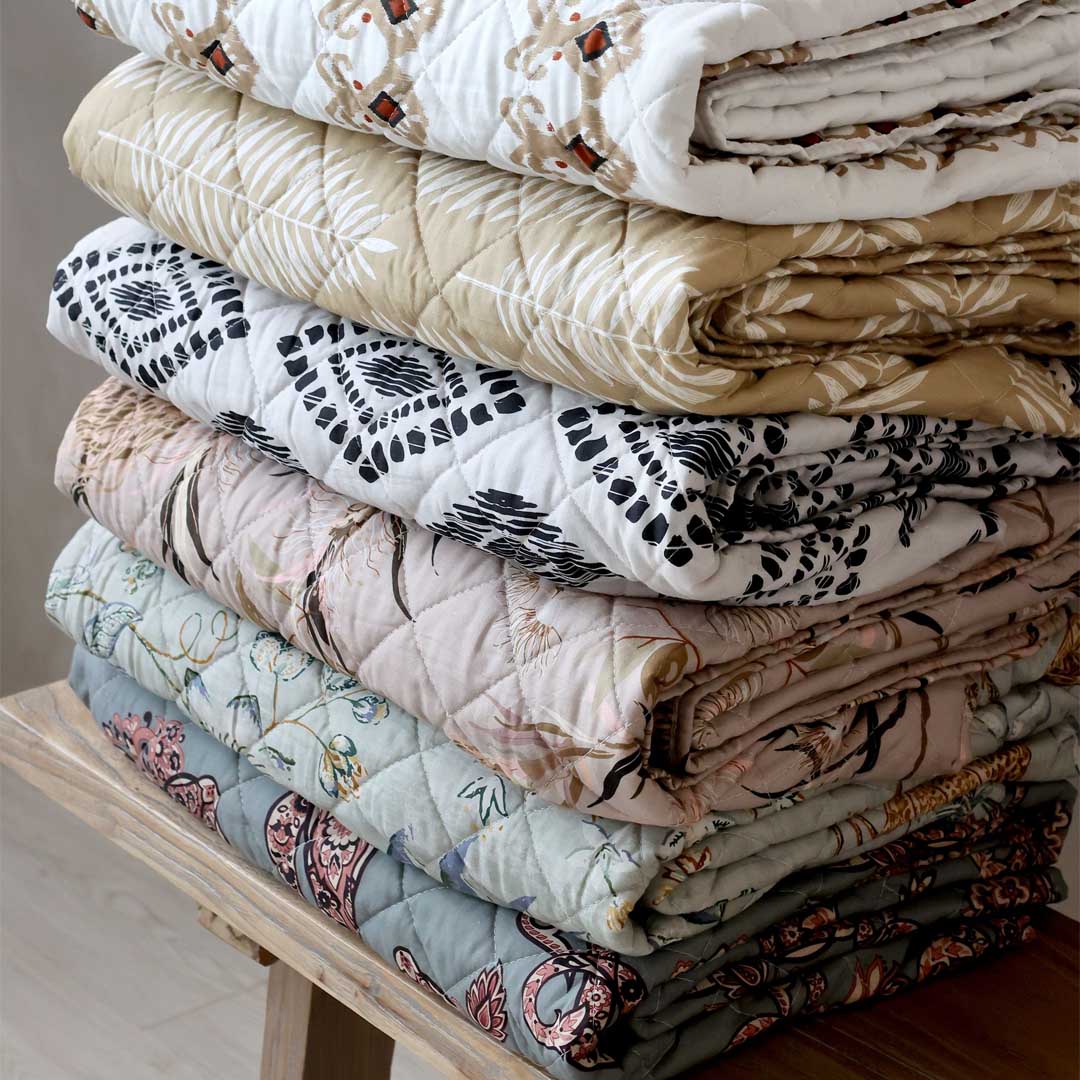 Chic Antique - Quilt mit Paisleymuster 130x180 cm