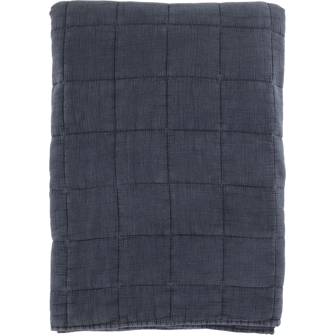 Chic Antique - Vintage Quilt Steppdecke midnight 240x240 cm