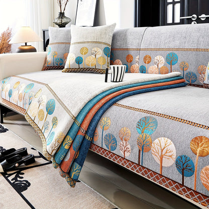 Bohemian Style Chenille Sofa Abdeckung