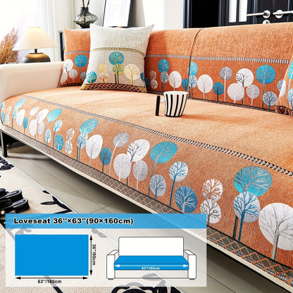 Bohemian Style Chenille Sofa Abdeckung