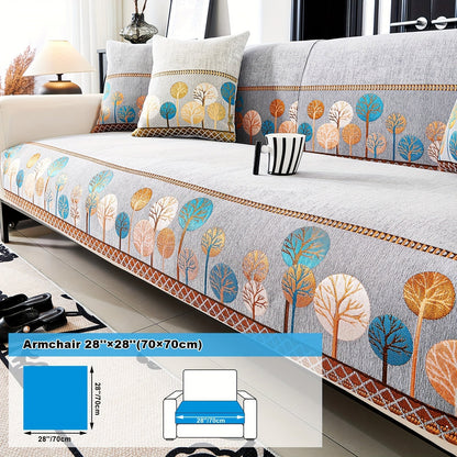 Bohemian Style Chenille Sofa Abdeckung