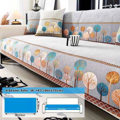 Bohemian Style Chenille Sofa Abdeckung