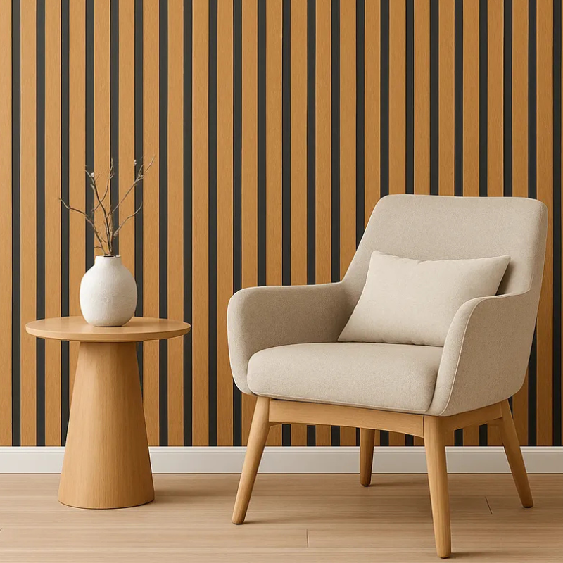 Waterproof Wall Panels 270cm x 110cm – Elegant Striped Pattern | Limited-Time Offer