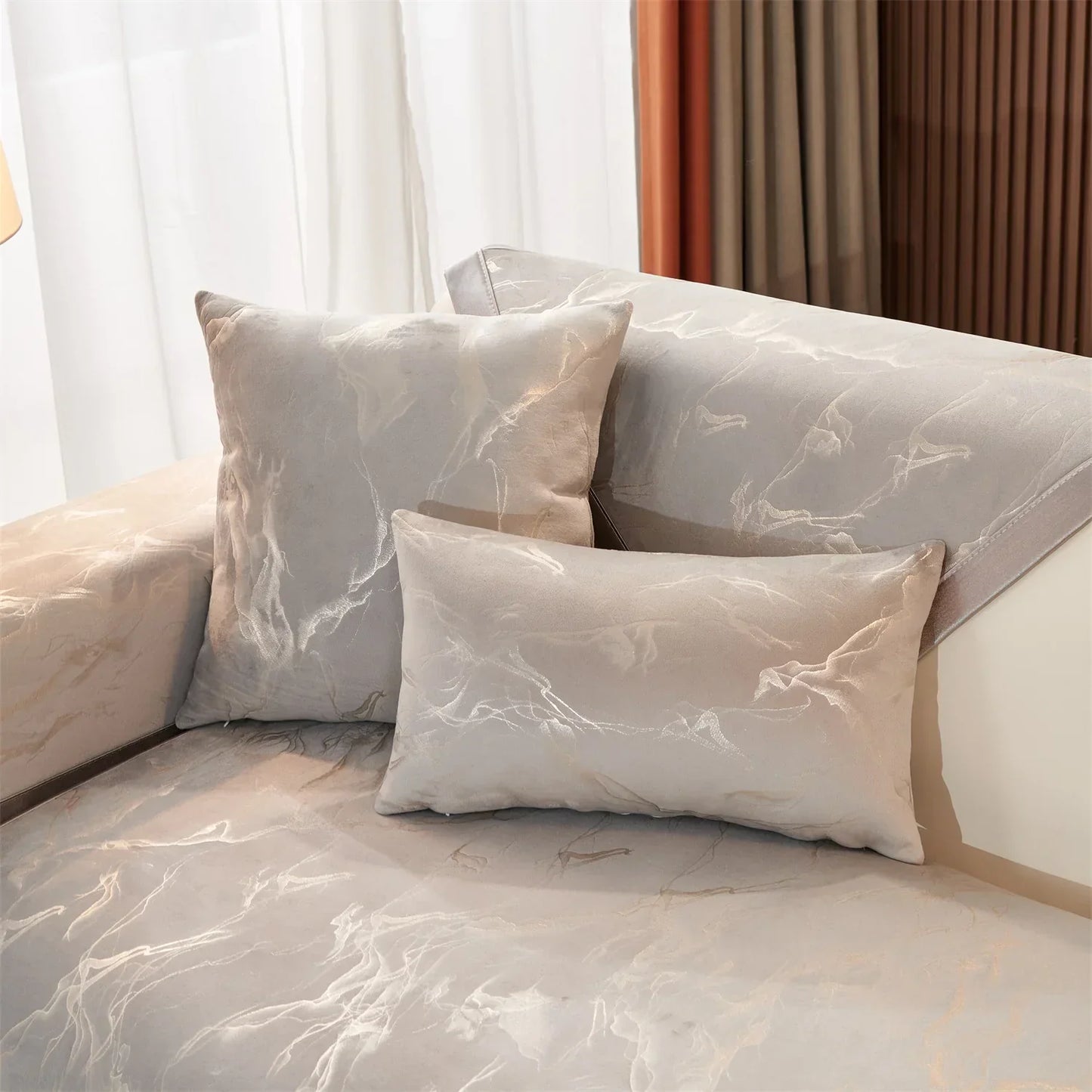 Anti-Rutsch-Marmor-Linien Schutzhülle