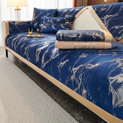 Anti-slip marble lines protective cover