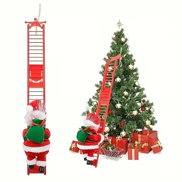 Early Christmas promotion Electric Santa Claus that goes up and down with music
