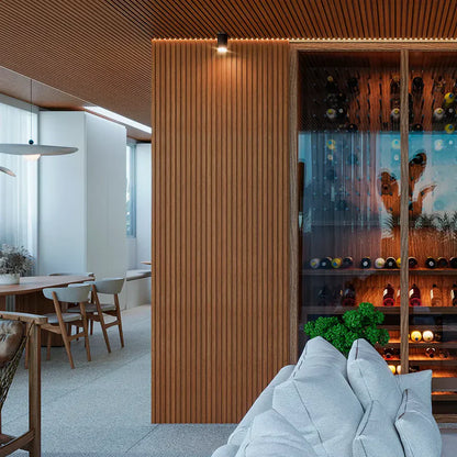 Waterproof Wall Panels 270cm x 110cm – Elegant Striped Pattern | Limited-Time Offer