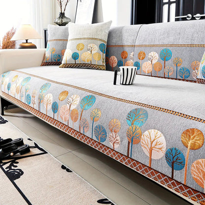 Bohemian Style Chenille Sofa Abdeckung