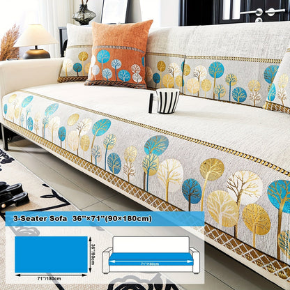 Bohemian Style Chenille Sofa Abdeckung