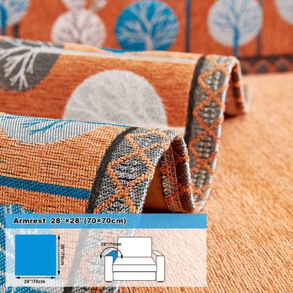 Bohemian Style Chenille Sofa Abdeckung
