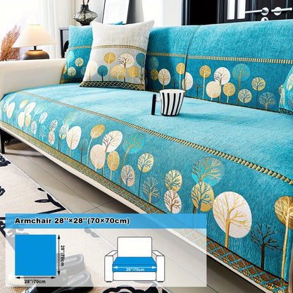 Bohemian Style Chenille Sofa Abdeckung