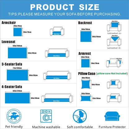 Bohemian Style Chenille Sofa Abdeckung