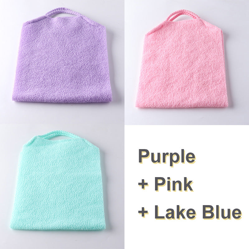 Badetuch-Set mit Peeling