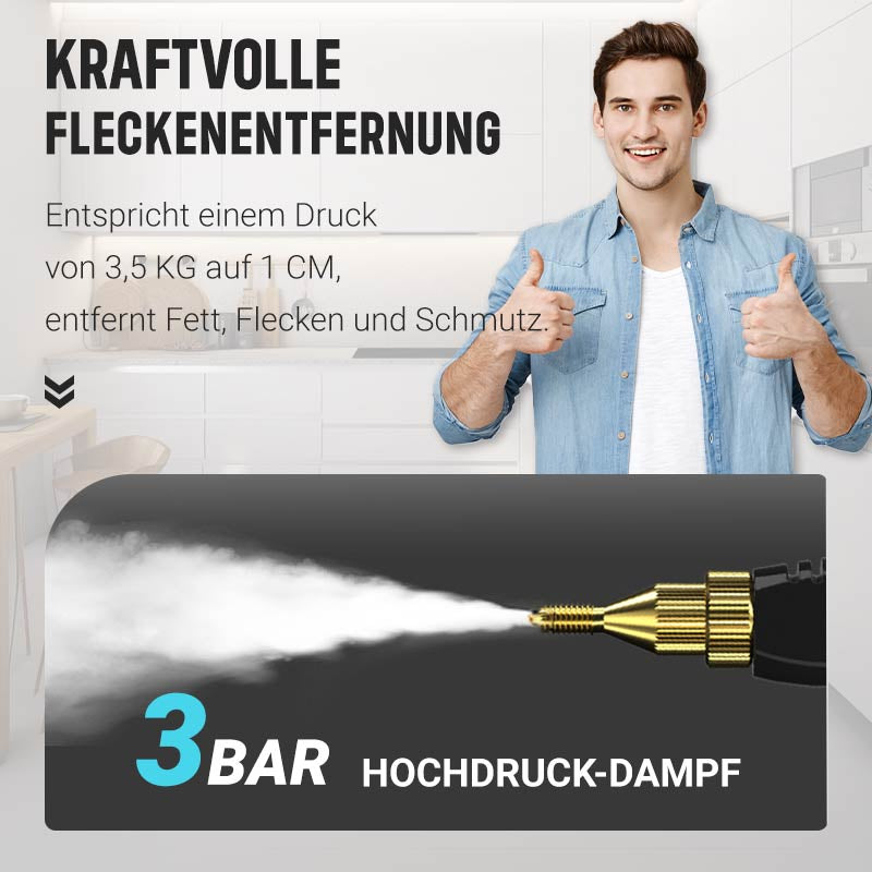 ⏳Begrenzte Zeit 50% Rabatt💥2500W Tragbarer Hochtemperatur-Dampfreiniger mit Druckbeaufschlagung🌪️