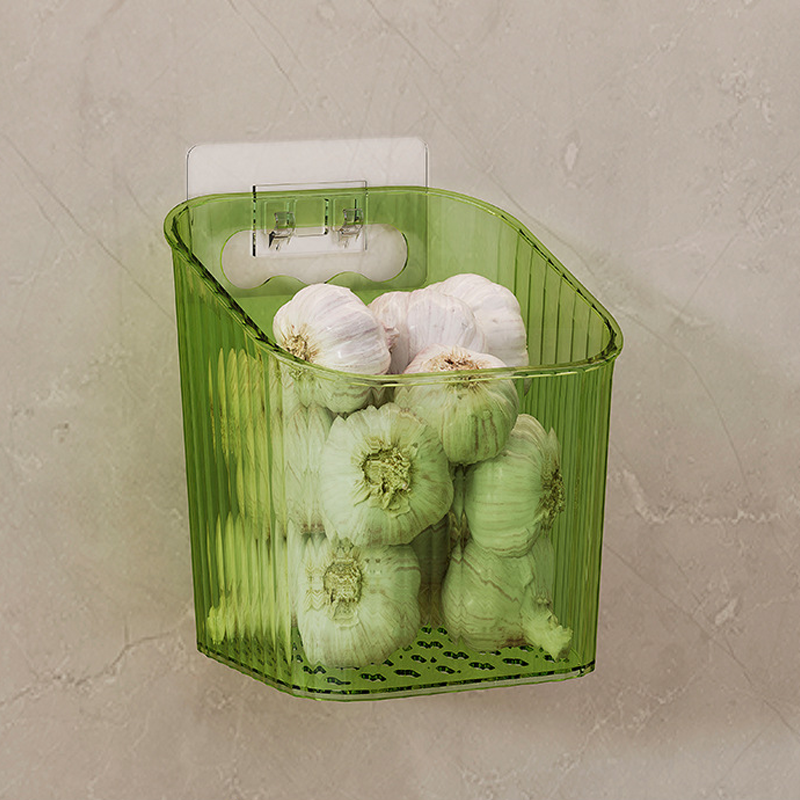 Wall-Mounted Clear Storage Organizer