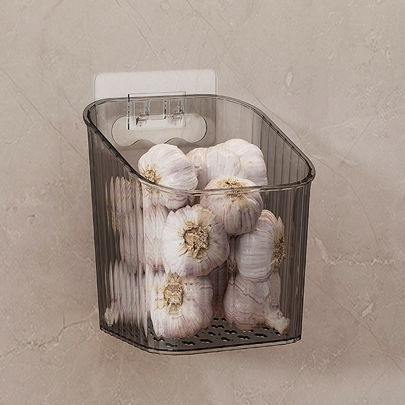 Wall-Mounted Clear Storage Organizer