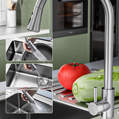 Splash Proof Faucet Extender with 9 joints for Kitchen Bathroom Sink