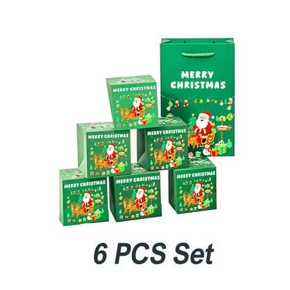 Unique Folding Bouncing Christmas Gift Box