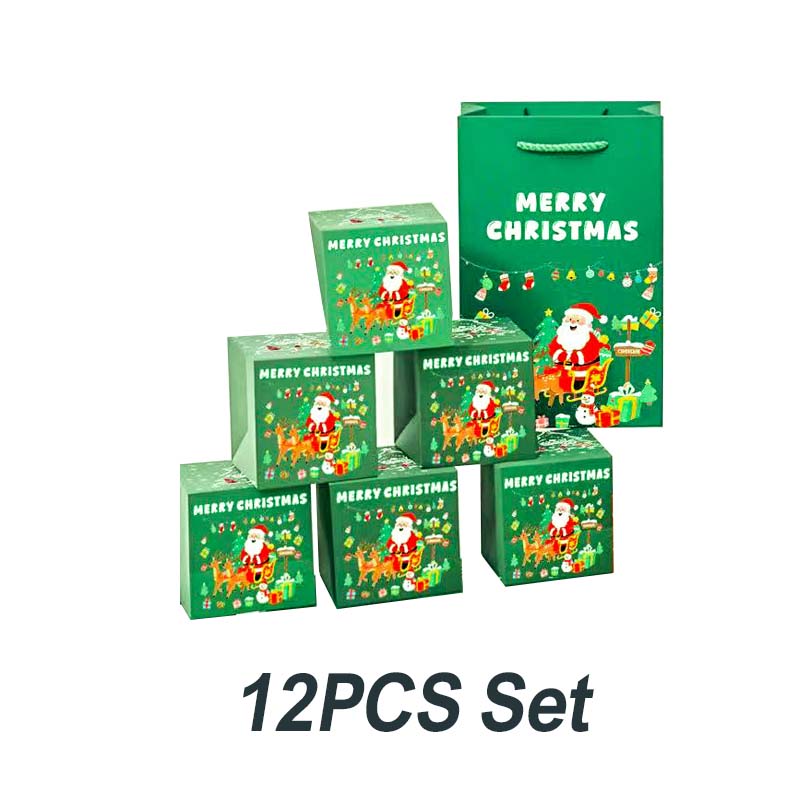 Unique Folding Bouncing Christmas Gift Box