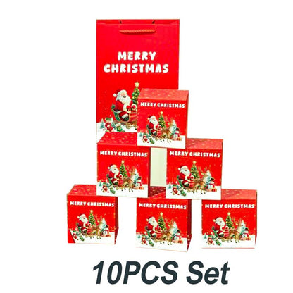 Unique Folding Bouncing Christmas Gift Box