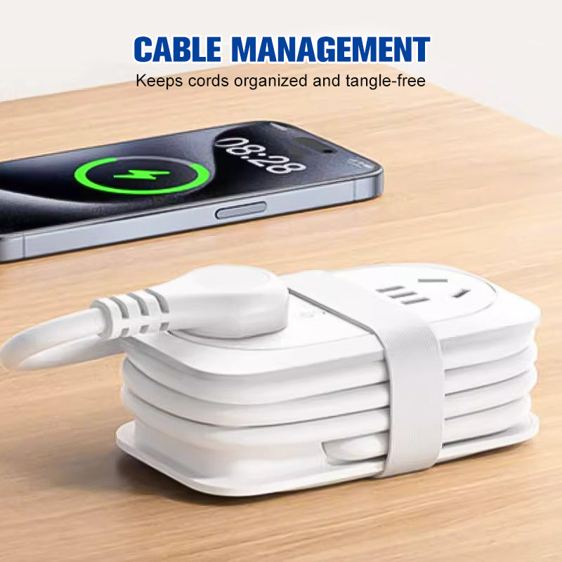 Compact Multi-Outlet Power Strip